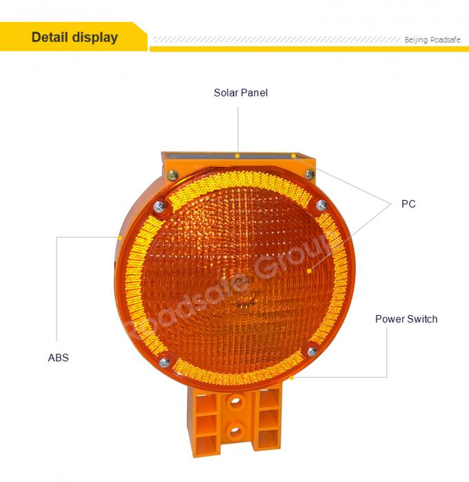 75cm 야외 도로 안전 경고 내구성 PU 플라스틱 교통 경고 포스트 19