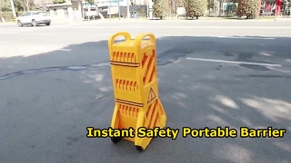 ROADSAFE 3900mm 접이식 교통 장벽 안전 솔루션