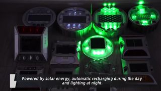 태양광 로드 스터드로 안전성 향상